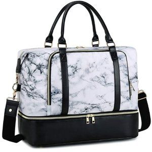 Women Ladies Travel Weekender Bag Overnight Duffel Carry-on Tote Bag